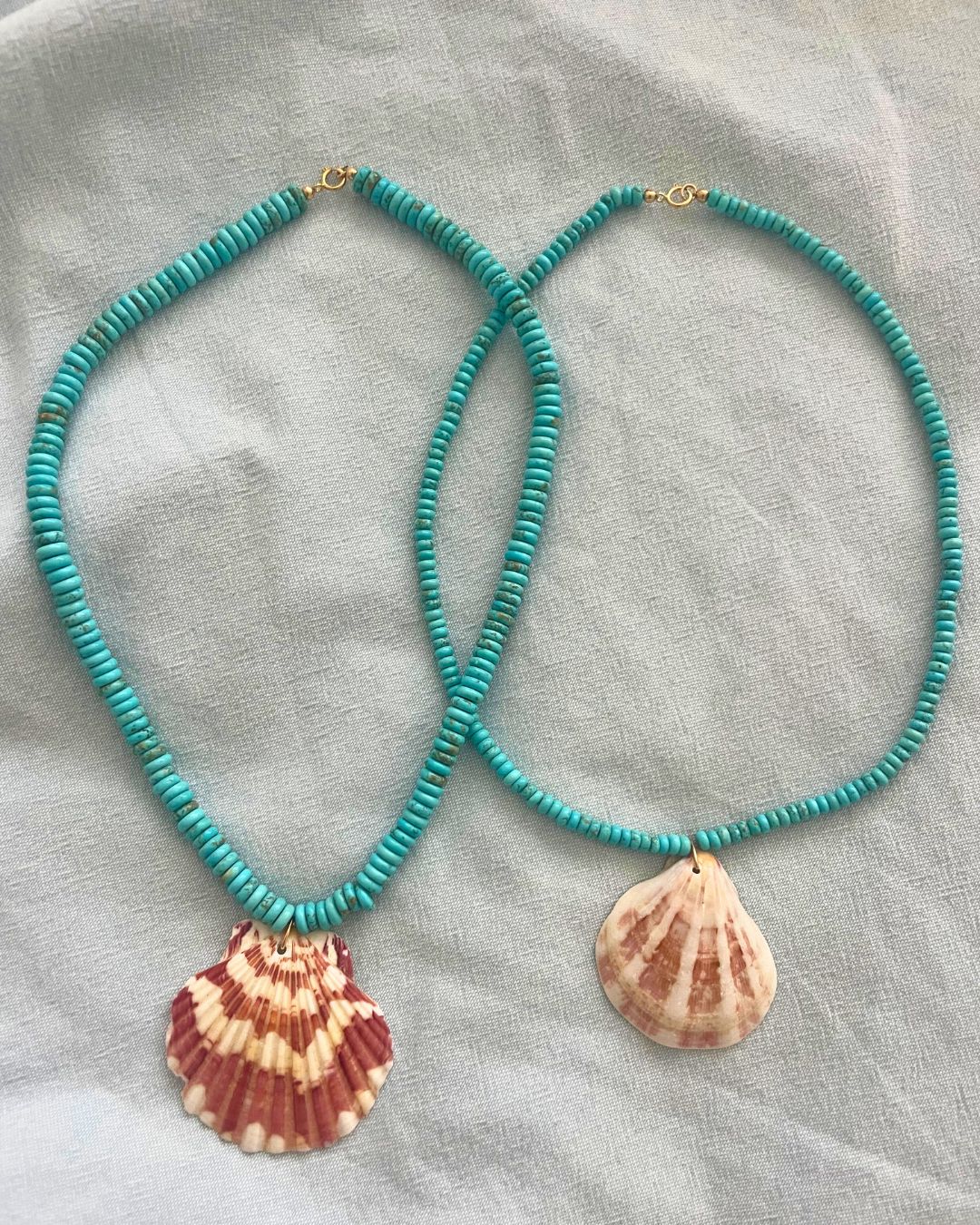 Turquoise Shell Necklace 2