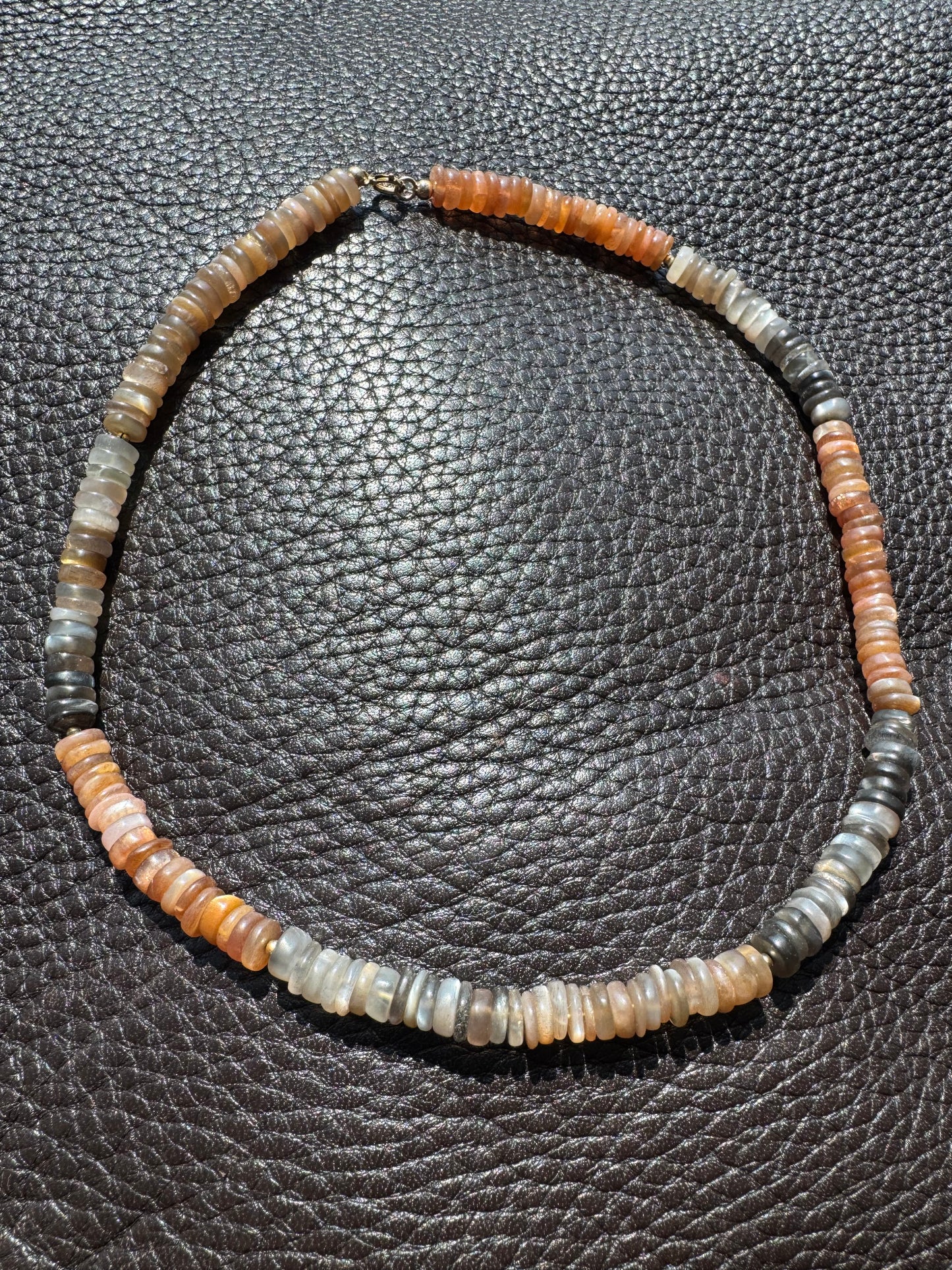 Sunshine Beads with Gold Spacers