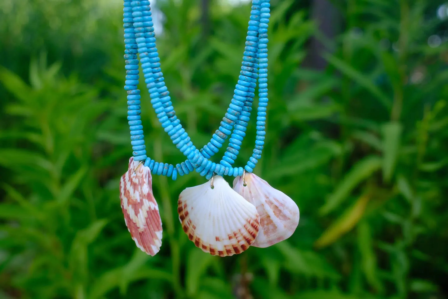 Turquoise Shell Necklace 5
