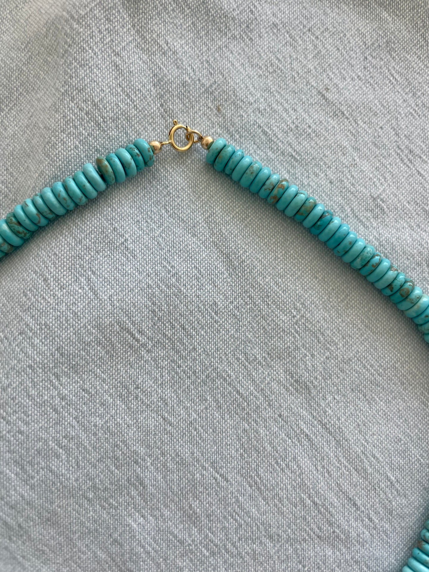 Turquoise Shell Necklace 1