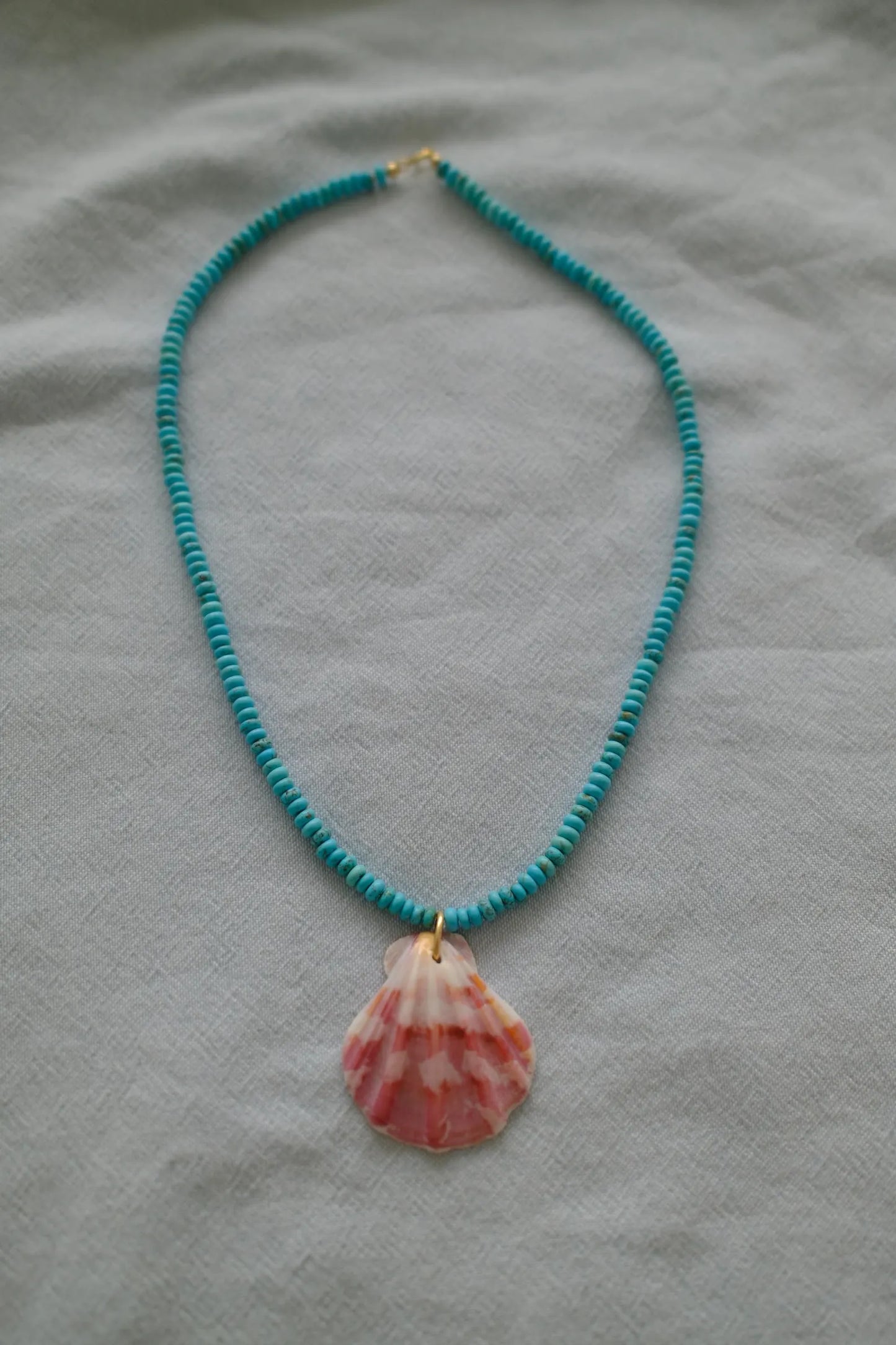 Turquoise Shell Necklace 5